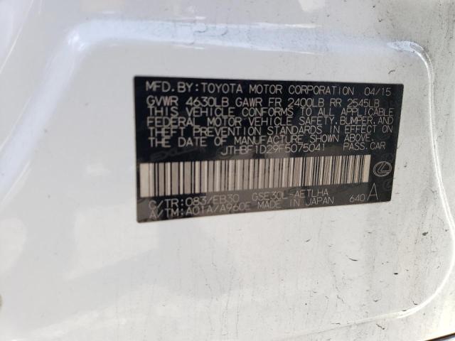 JTHBF1D29F5075041 Lexus IS 250
