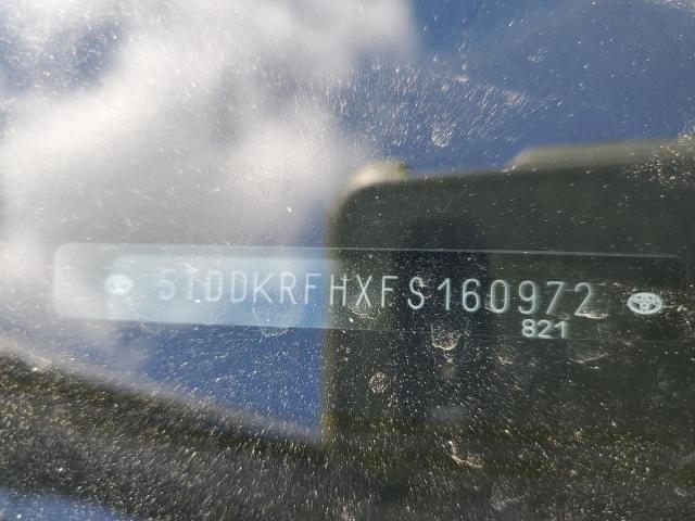 5TDDKRFHXFS160972 Toyota Highlander Limited