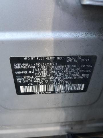 JF2SJAEC6EH431953 Subaru Forester 2.5i Premium