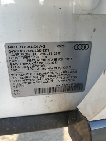 WA1ABAFY3P2162490 Audi Q5 Premium 40