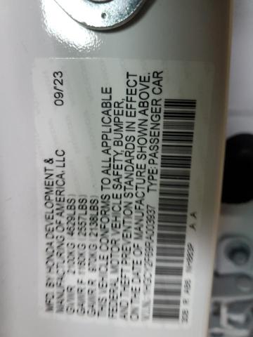 1HGCY2F69RA003937 Honda Accord Hybrid Exl