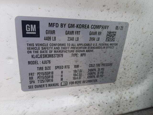 KL4CJESM3MB373979 Buick Encore Preferred