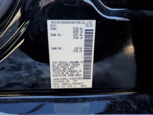 1N4BL4CW4LC169390 Nissan ALTIMA SR