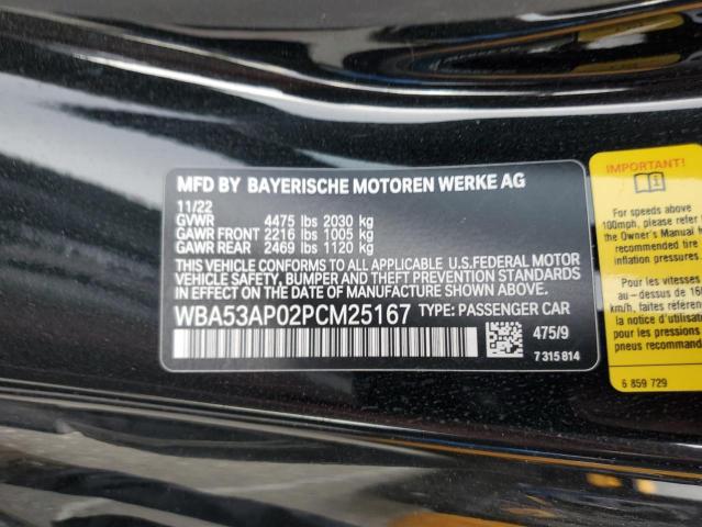 WBA53AP02PCM25167 BMW 430I