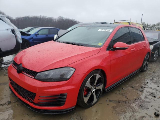 2015 Volkswagen Gti მანქანა იყიდება აუქციონზე, vin: 3VW5T7AU2FM050862, აუქციონის ნომერი: 45493484