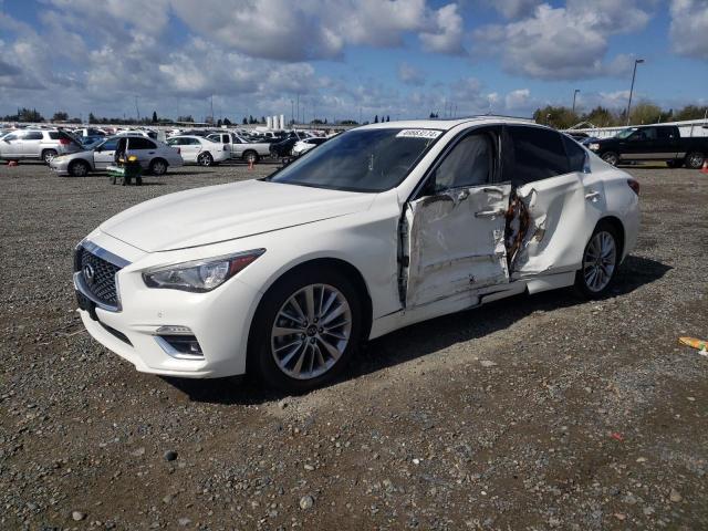 Auction sale of the 2021 Infiniti Q50 Luxe, vin: JN1EV7BR2MM753199, lot number: 48663274