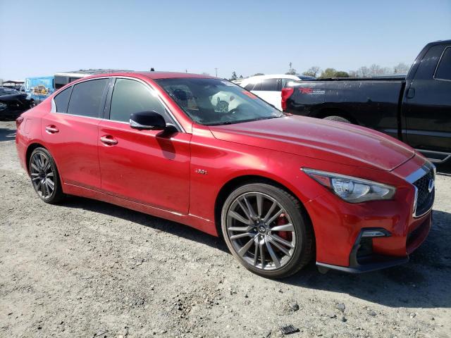 JN1FV7AP0JM461499 Infiniti Q50 Red Sport 400