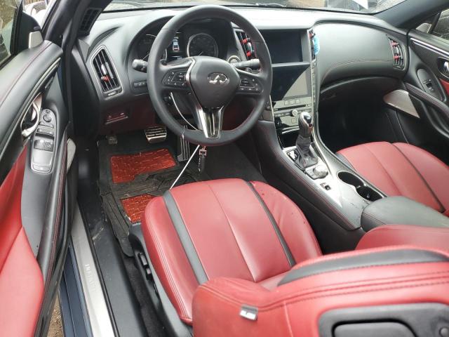 JN1FV7LK7NM660492 Infiniti Q60 Red Sport 400