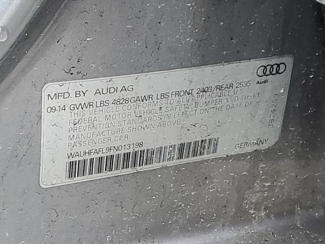WAUHFAFL9FN013198 Audi A4 Premium Plus