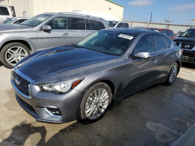 48886364 :رقم المزاد ، JN1EV7BP5MM707431 vin ، 2021 Infiniti Q50 Luxe مزاد بيع