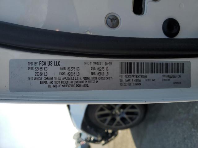 2C3CDZBT9KH737505 Dodge Challenger R/t