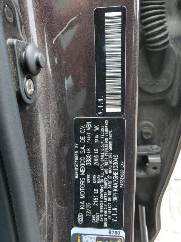 3KPFK4A76HE108049 KIA FORTE LX