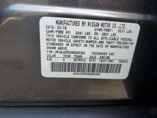 JN1BJ0RR0GM269354 Infiniti QX50