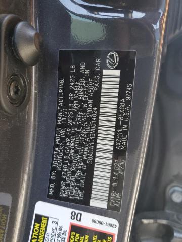 58ADA1C19NU014024 Lexus Es 300h Base
