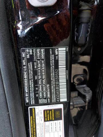 4JGDA5JB2JB159552 Mercedes-Benz GLE 350