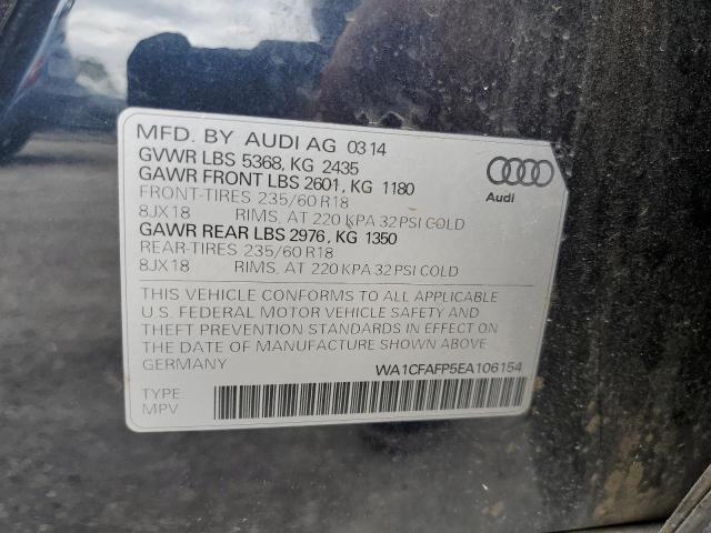WA1CFAFP5EA106154 Audi Q5 PREMIUM