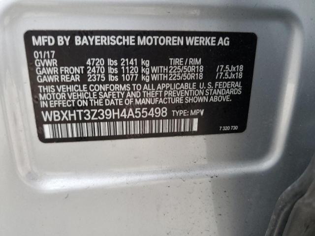 WBXHT3Z39H4A55498 BMW X1 Xdrive28i