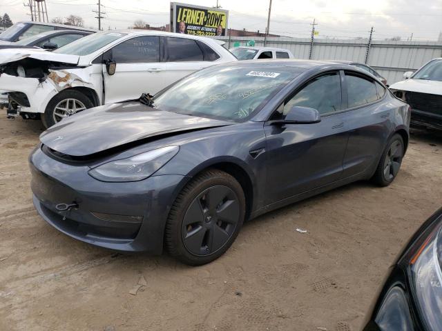 Продажа на аукционе авто 2022 Tesla Model 3, vin: 5YJ3E1EBXNF238008, номер лота: 46827804