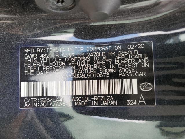 JTHAA5BC6L5010673 Lexus Rc 300 Base