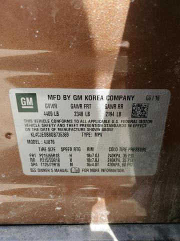 KL4CJESB8GB735369 Buick Encore