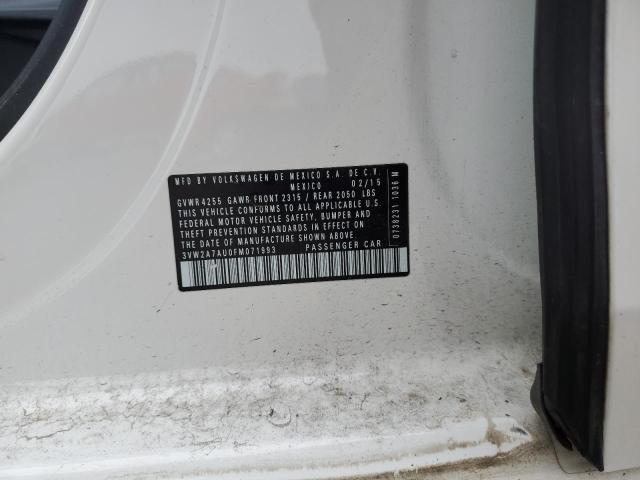 3VW2A7AU0FM071993 Volkswagen Golf Tdi