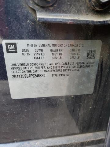 2G11Z5SL4F9246880 Chevrolet IMPALA LS