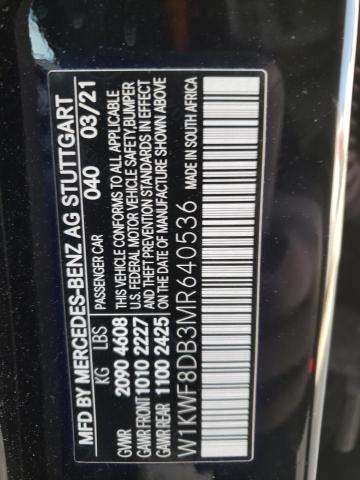 W1KWF8DB3MR640536 Mercedes-Benz C 300