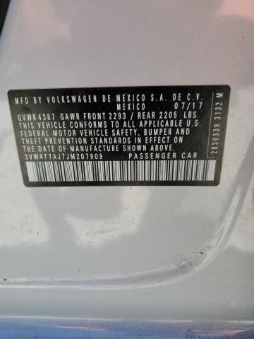 3VW4T7AJ7JM207909 Volkswagen JETTA GLI