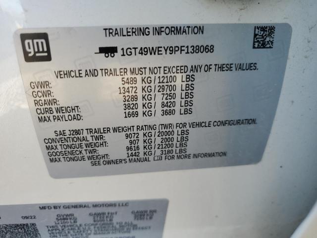1GT49WEY9PF138068 GMC Sierra K3500 Denali