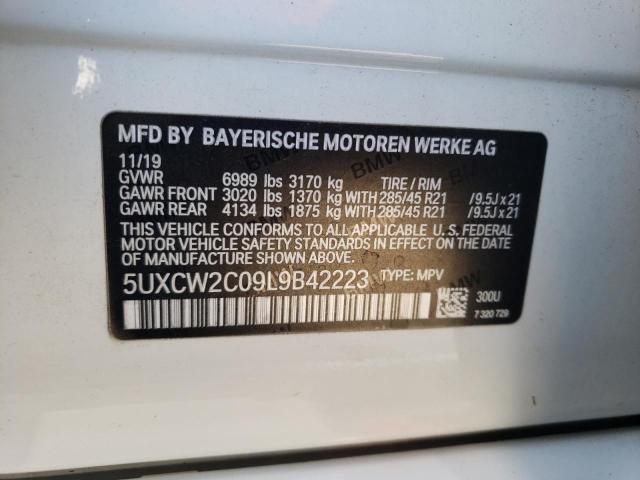 5UXCW2C09L9B42223 BMW X7 Xdrive40i