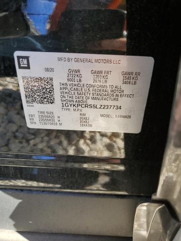 1GYKPCRS5LZ237734 Cadillac Xt6 Premium Luxury