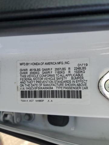 1HGCV3F5XKA004364 Honda Accord Hybrid Exl