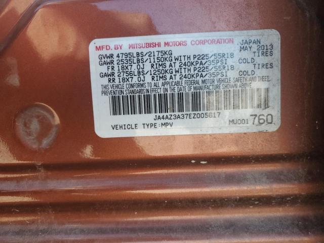 JA4AZ3A37EZ005617 Mitsubishi Outlander Se