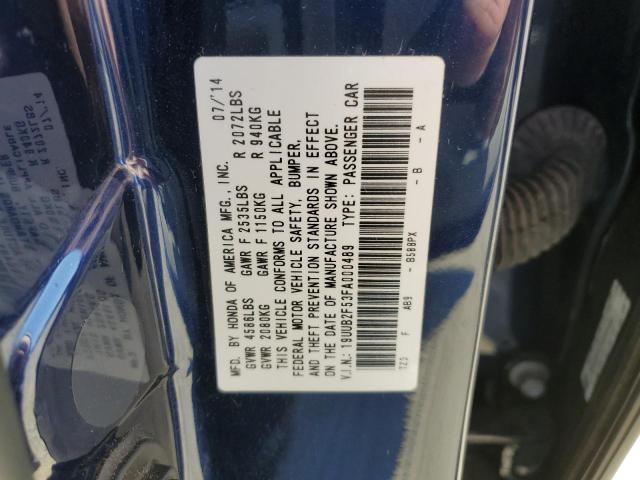 19UUB2F53FA000489 Acura TLX TECH