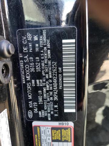 3KPA24AB4KE226252 KIA RIO S