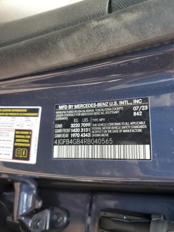 4JGFB4GB4RB040565 Mercedes-Benz Gle 450e 4matic