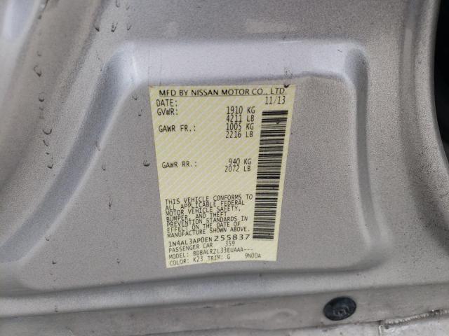 1N4AL3AP0EN255837 Nissan ALTIMA 2.5