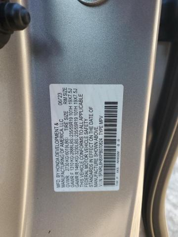 5FNRL6H8XPB070824 Honda Odyssey Touring