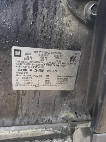 1GYKNARSXHZ248309 Cadillac XT5