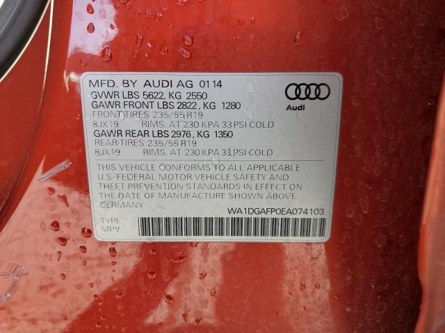 WA1DGAFP0EA074103 Audi Q5 Premium Plus