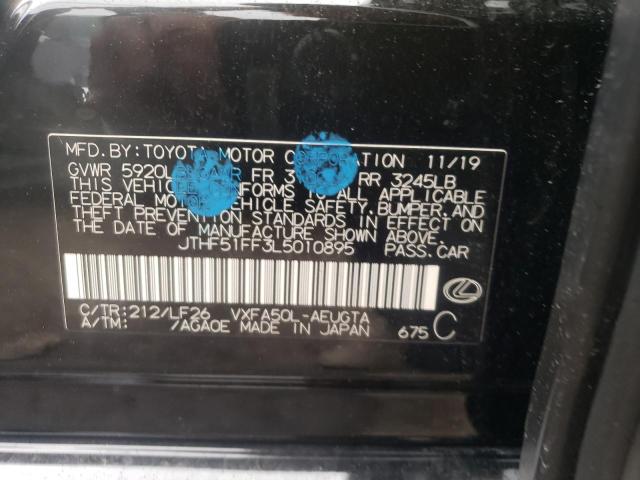 JTHF51FF3L5010895 Lexus Ls 500 F-sport