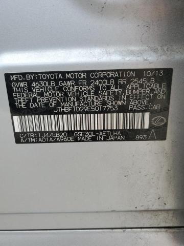 JTHBF1D29E5017753 Lexus IS 250
