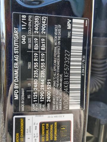 WDC0J4KB1KF573227 Mercedes-Benz Glc Coupe 300 4matic
