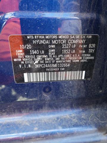 3KPC24A68ME132664 Hyundai ACCENT SE