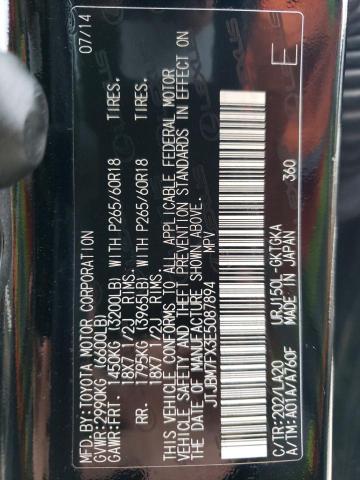 JTJBM7FX3E5087894 Lexus GX 460