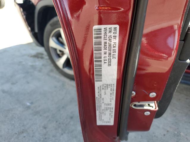 1C4PJMDX1MD122035 Jeep Cherokee Limited