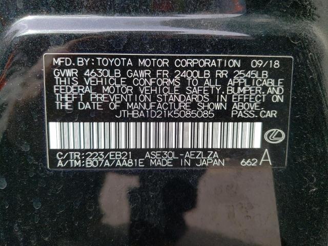 JTHBA1D21K5085085 Lexus IS 300
