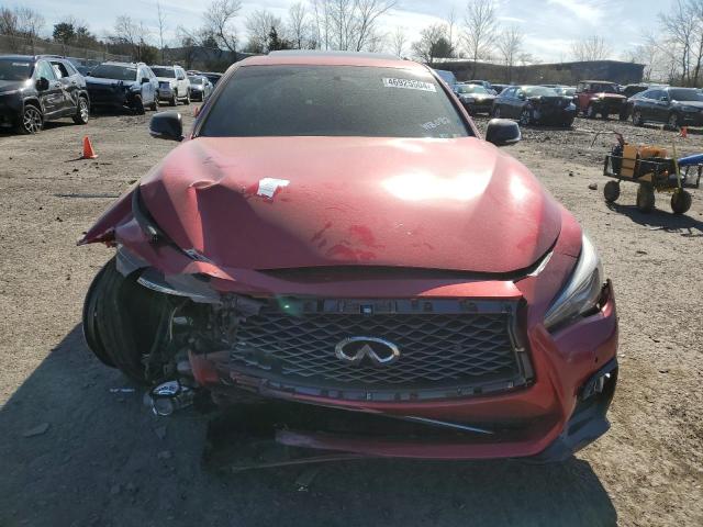 JN1FV7AR1KM830146 Infiniti Q50 Red Sport 400