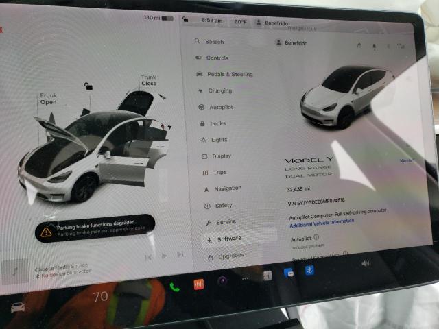 5YJYGDEE9MF074518 Tesla Model Y
