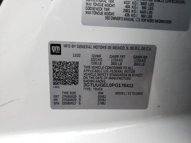 3GTUUGEL0PG176411 GMC Sierra K1500 Denali